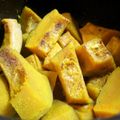 ☆♪(^▽^)♪☆秀子's cooksnap of when they made 炊飯器で五香粉かぼちゃ.