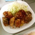 魔法陣グルグル's cooksnap of when they made レモンでもみもみ☆鶏もも肉のパン粉焼き.