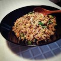 masabagel's cooksnap of when they made ✿小松菜とひじきのチャーハン✿.