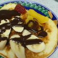 にゃん嫁ユキ's cooksnap of when they made cafeに負けない！！話題のパンケーキ☆.