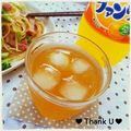 hitomi＊＊'s cooksnap of when they made ファンタで簡単★オレンジティーソーダ.