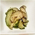 :::Aya:::'s cooksnap of when they made キュウリとナスの漬け物風粒マスタード和え.