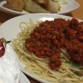 こたちぃちゃんママ's cooksnap of when they made 手作り♪ミートソーススパゲティ.