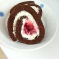legkazuko's cooksnap of when they made バレンタインに大人のブラックロールケーキ.