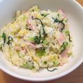 daikanon's cooksnap of when they made 醤油が決めて！ヘルシーチャーハン♡.