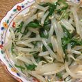 チェブラーしか's cooksnap of when they made もう一品欲しい時のモヤシナムル♪.