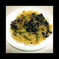 doyu's cooksnap of when they made ほうれん草とツナのパスタ.