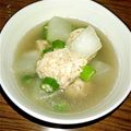 ☆ぴぃち☆'s cooksnap of when they made 冬瓜と肉団子のほっこりスープ.