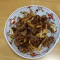 sutona's cooksnap of when they made ☆超簡単！レバーのオカカ和え☆.