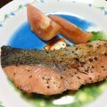 みゆゆうママ's cooksnap of when they made 簡単☆鮭のレモンオリーブオイル漬け.