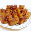 息子専属☆調理師's cooksnap of when they made ＊カボチャの甘辛かか煮＊.