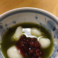 mantacarp's cooksnap of when they made アイスとあんこの白玉パフェ.