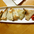 komutatata's cooksnap of when they made 鯖味噌煮缶　de　サモサ風.