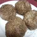 happpynao's cooksnap of when they made 黒ごまおはぎ.