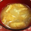 けんころざうるす's cooksnap of when they made お薦め！冬瓜ときりあげの味噌汁.