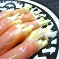 kuikomi's cooksnap of when they made セロリと生ハムで♡簡単オードブル.