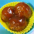叉夜。's cooksnap of when they made お弁当にも♪あんかけミートボール♪.