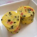 まじゅじゅ's cooksnap of when they made お弁当に♪カリカリ梅と黒ごまの卵焼き☆.