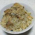 ☆shizu's cooksnap of when they made ◆缶詰で♬秋刀魚とごまの炊き込み御飯.