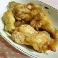 まりchibi's cooksnap of when they made ２品で簡単、手羽元の甘辛煮.