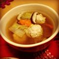 24megu's cooksnap of when they made ボリュームたっぷり☆白菜と鶏団子のスープ.