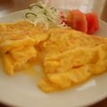 まゆみ母ちゃん's cooksnap of when they made ✿ハムとチーおむれつ✿.