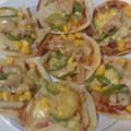 sy1's cooksnap of when they made 餃子の皮で簡単ピザ.