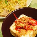 negoo's cooksnap of when they made 紅生姜と葱の簡単冷奴.