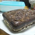 dorazo's cooksnap of when they made フライパンで濃厚チョコプリンケーキ.