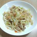 まくのうち's cooksnap of when they made 簡単！美味しい焼きうどん.