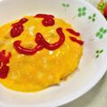 びよび's cooksnap of when they made ふんわり♪卵のっけオムライス.