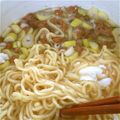 むちい's cooksnap of when they made 朝ラーメン!! 納豆・目玉焼き乗せ~♪.