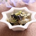 ぽっぽぺぺ's cooksnap of when they made キャベツと海苔のナムル.