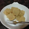 happykote's cooksnap of when they made レンジで簡単☆子供と一緒にわらび餅♪.