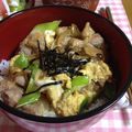 エリー♬'s cooksnap of when they made 白だしとめんつゆで♪親子丼♪.