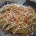 戴きます's cooksnap of when they made きゃべつのお好み焼き風.