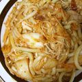 みこみこみこみこみこ's cooksnap of when they made 豚キムチうどん.
