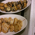 ばなな＊'s cooksnap of when they made レンコンの挟み揚げ&なすの挟み揚げ.