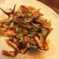 タイガーののこ's cooksnap of when they made イカのトウチジャン炒め.