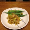シングルファーザー's cooksnap of when they made オクラとカラーピーマンのカレー炒め.