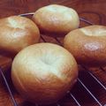 imo77's cooksnap of when they made もっちりベーグル.