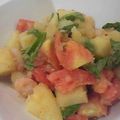 ☆パールたん☆'s cooksnap of when they made 蛸＆じゃが＆トマトのフレッシュバジル和え.