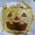 みぃ3702's cooksnap of when they made かぼちゃの簡単ハロウィンパイ.