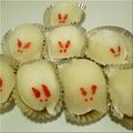 あやーや's cooksnap of when they made 苺クリーム餅.