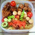 たんたん　's cooksnap of when they made お弁当に！焼肉のタレで焼きそば！.