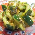 motchママ's cooksnap of when they made キュウリとみょうがの和え物♪.