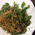 きゃりーまみゅまみゅ's cooksnap of when they made 麺つゆで簡単！ピーマンとしらすの煮浸し.