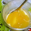さなもーたん's cooksnap of when they made レンジで簡単＊とろとろ黄桃プリン＊.