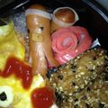 たまゆず's cooksnap of when they made ブサかわ!キャラ弁タコウインナー☆.