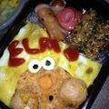 たまゆず's cooksnap of when they made キャラ弁・ひょこっと可愛い＊エルモ.